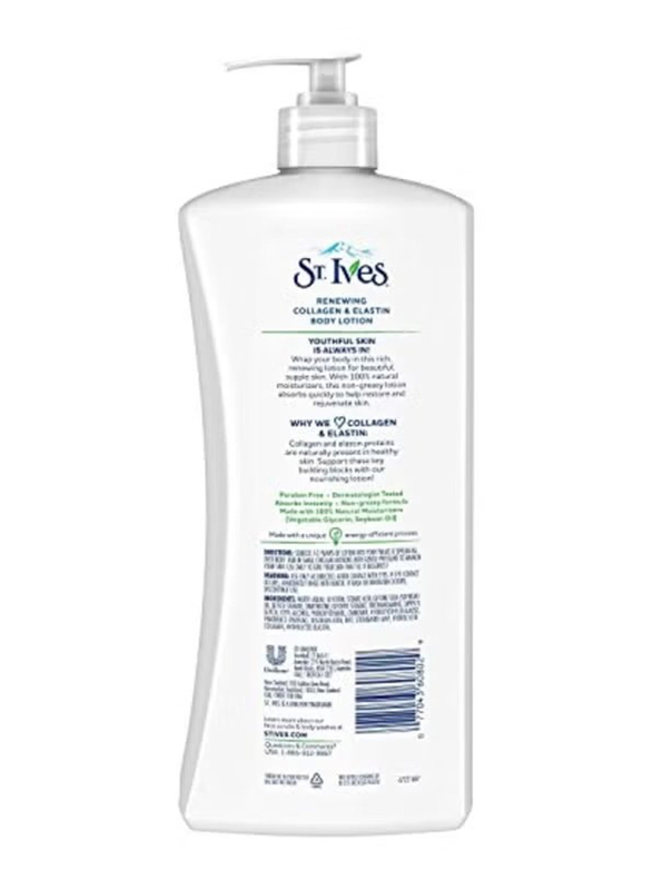 St. Ives Renewing Collagen And Elastin Body Lotion Set, 3 x 621ml