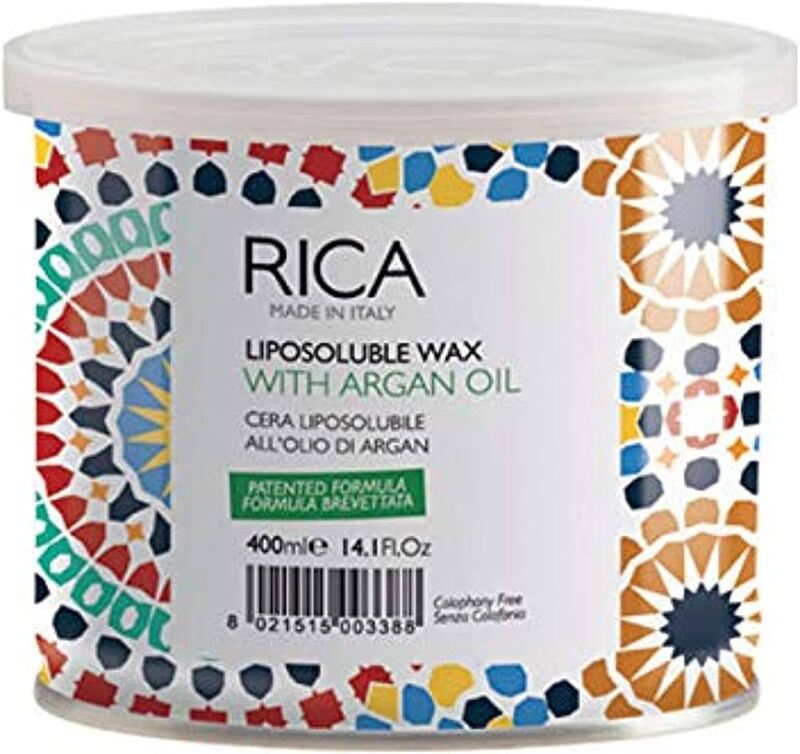 Rica Cosmetics Liposoluble Wax With Argan Oil 400 Ml