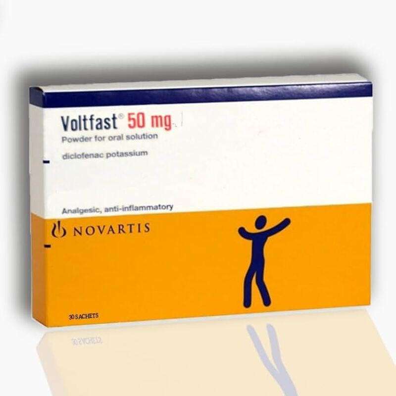 VOLTFAST 50 MG 30 SACHETS