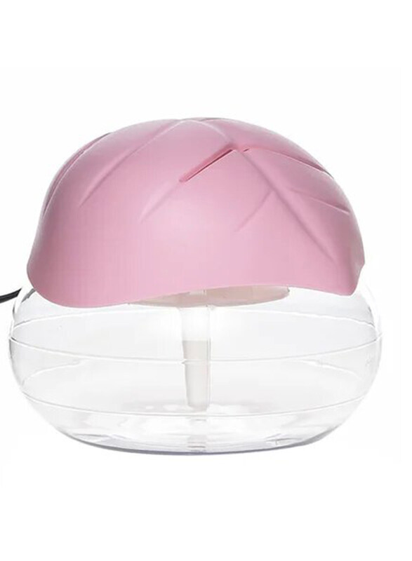 

Generic Leaf Shaped Electrical Water Air Purifier, 2724315554383, White/Pink