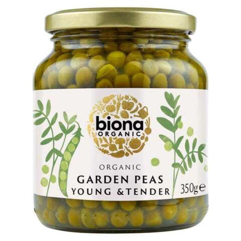 

Biona Organic Young And Tender Garden Peas 350g