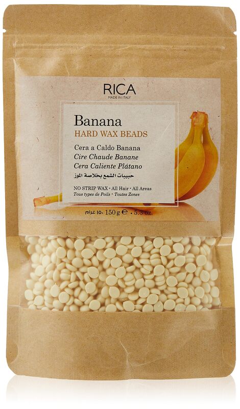 Rica Cosmetics Banana Hard Wax Beads 150 G