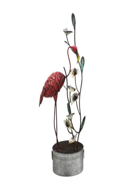 

Generic HT Metal Flamingo Fountain, Multicolour