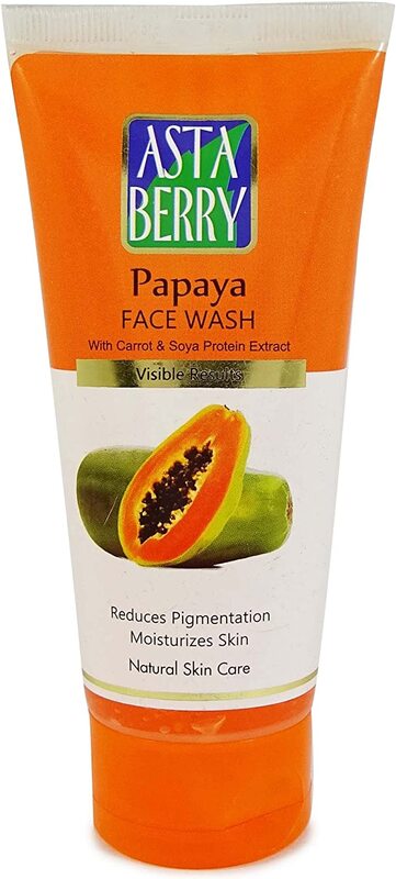 Asta Berry Papaya Face Wash, 100ml