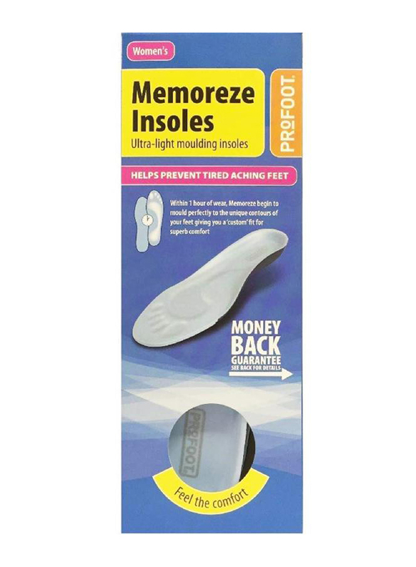 Profoot Memoreze Insoles for Women, 1 Pair