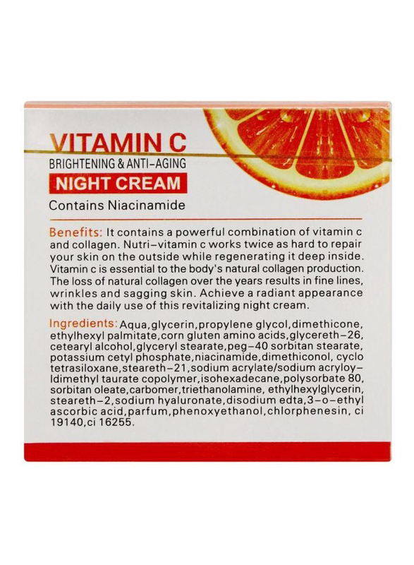 Dr Rashel Vitamin C Brightening And Anti-Aging Night Cream, 50gm