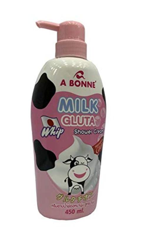 A Bonne Milk Gluta Whip Shower Cream, 450ml