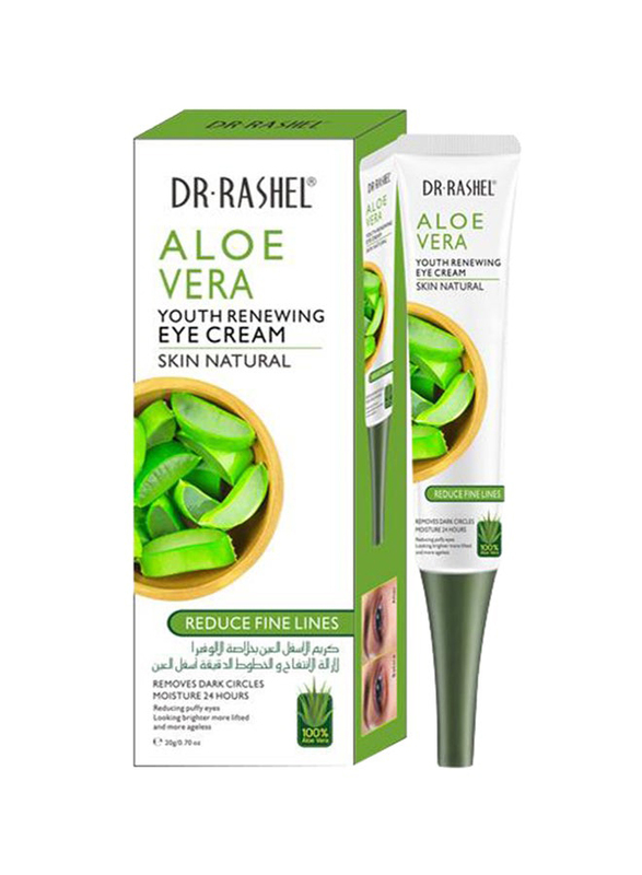 

Dr Rashel Aloe Vera Youth Renewing Eye Cream White/Green, 20gm