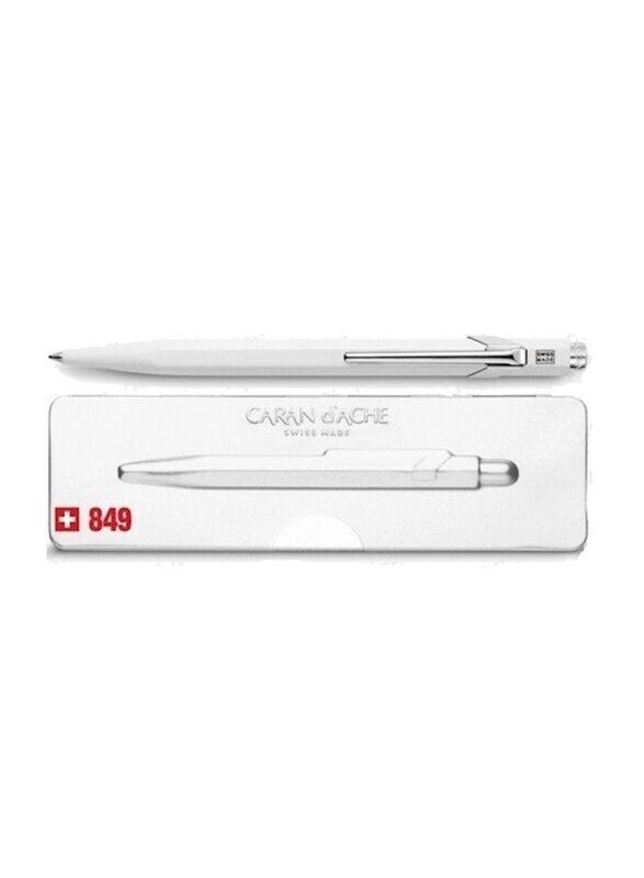 

Caran D'ache Ballpoint Pen with Box, White