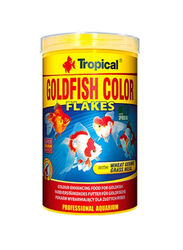 Tropical Gold Fish Colour Flakes Fish Dry Food, 100ml
