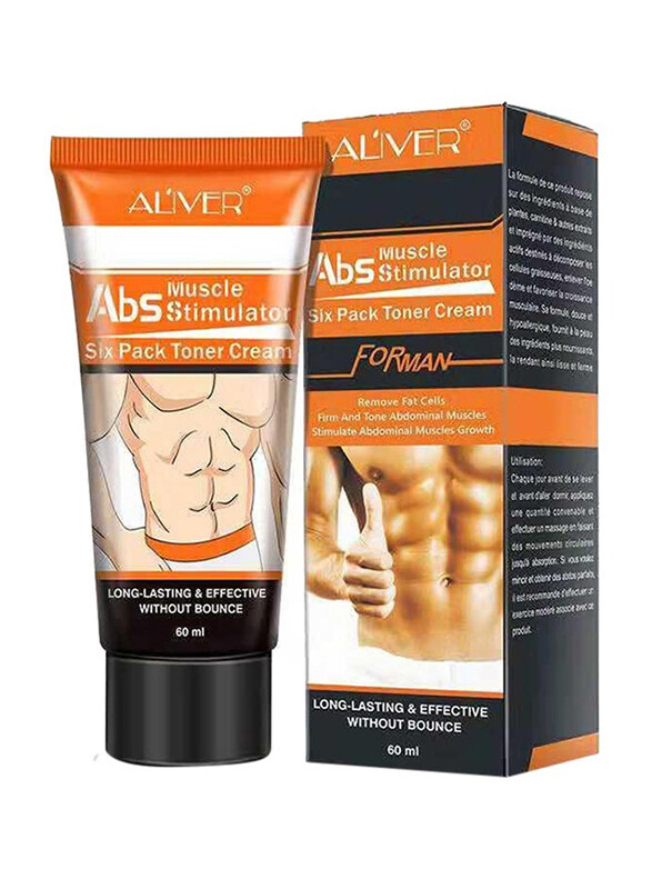 

Aliver Muscle Stimulator Six Pack Toner Cream, 60ml