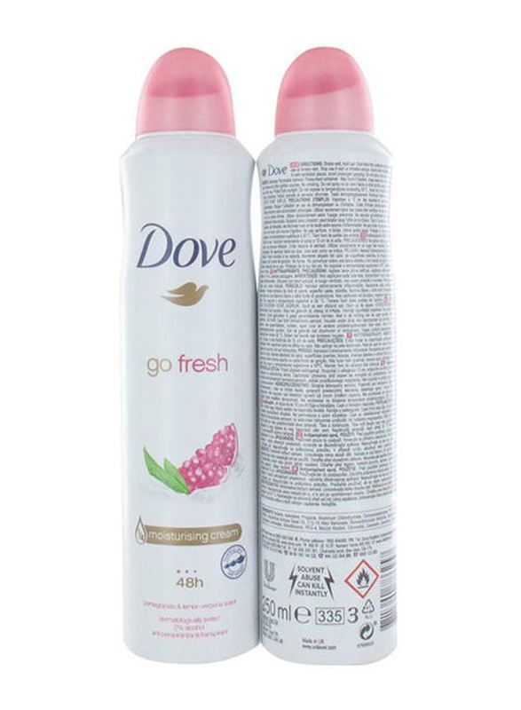 Dove Go Fresh Pomegranate & Lemon Deodorant, 250ml