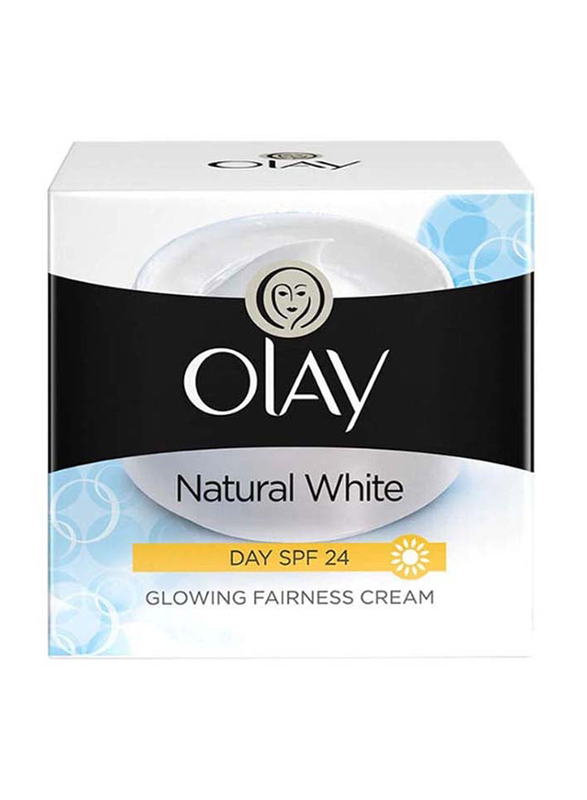 Olay Natural White Day Cream SPF 24, 50gm