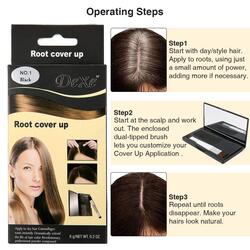 Dexe Hair Root Cover Black