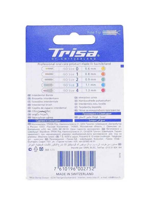 Trisa Interdental Brush, Yellow, 0.66mm