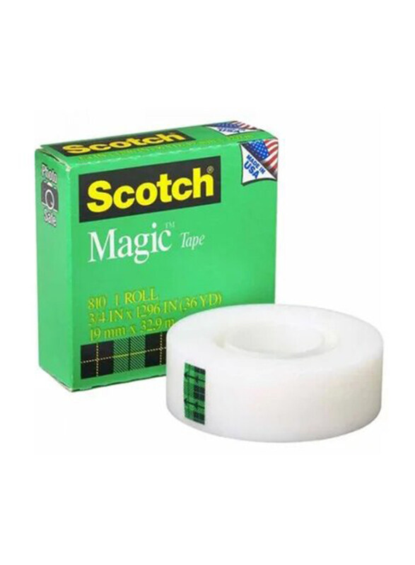 

Scotch Brite 32.9mm Scotch Magic Tape, Clear