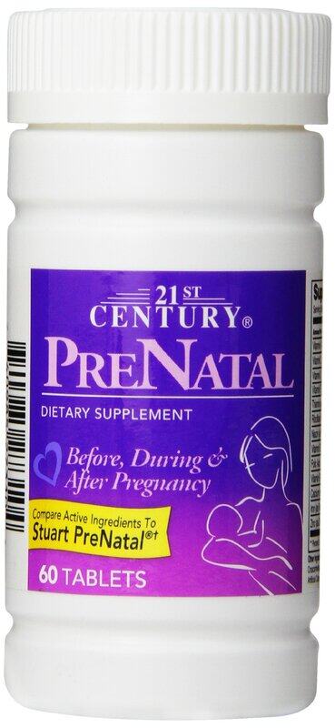 

Generic 21ST CENTURY PRENATAL, TABLETS 60'S