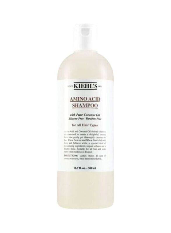 

Kiehl's Amino Acid Shampoo with Pure Coconut Oil for All Hair Types, 500ml