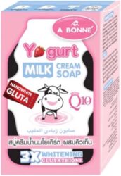 A Bonne Yogurt Milk Cream Soap, 90g