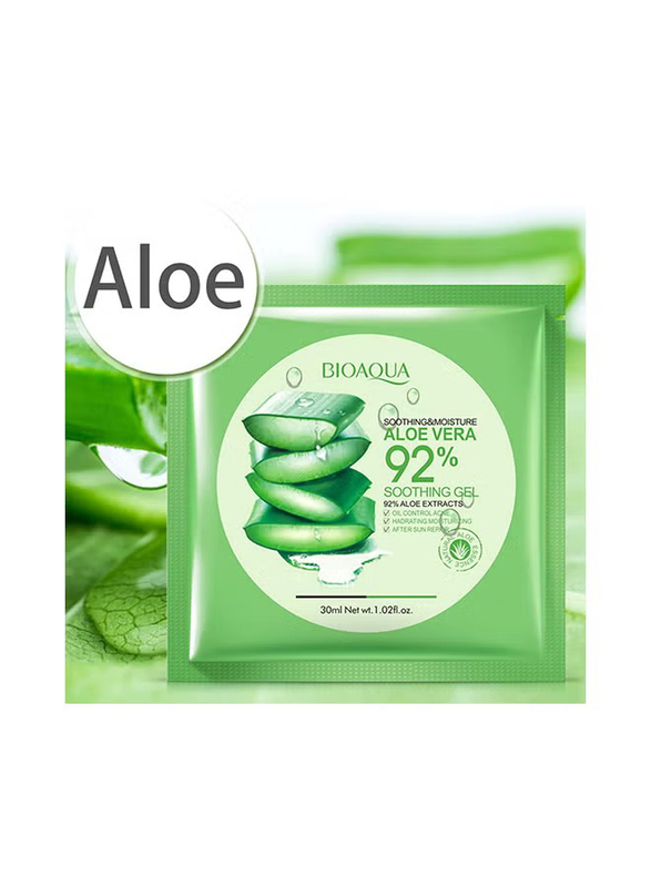 Bioaqua Soothing & Moisture Natural Aloe Vera Gel Face Mask, 30ml