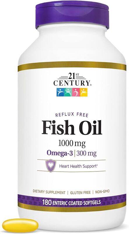 

Generic 21ST CENTURY FISH OIL, 1000 MG, CAPSULES 90'S