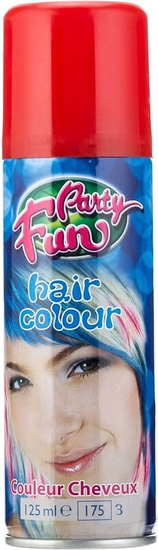 Party Fun Hair Color Spray Red 125ml