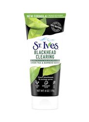 St. Ives Blackhead Clearing Green New Formula Tea Scrub, 170gm