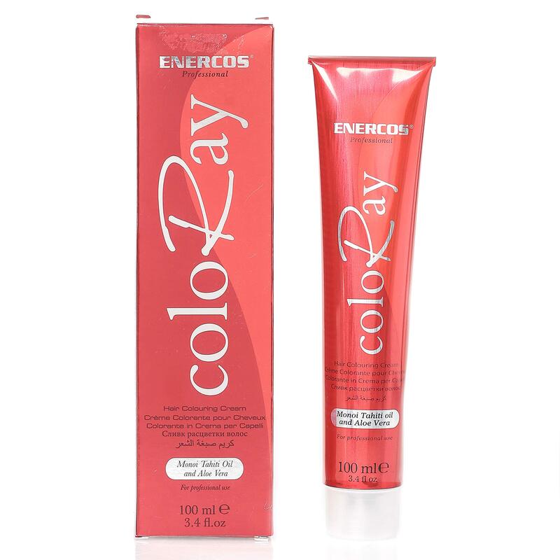 Enercos Professional Coloray Cream 8  Light Blonde 100 Ml