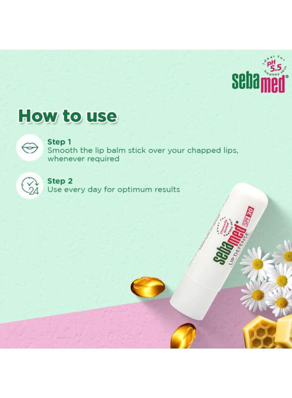 Sebamed Lip Defense SPF 30, 4.8g