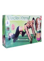 Revoflex Xtreme Resistance Workout Machine with Carrying Case, 18 x 9 x 4cm, Black/Green