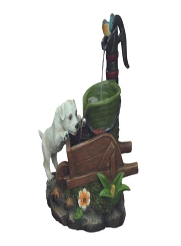 

Generic HT Solar Dog at Wheel Barrow Fountain, Green/Brown