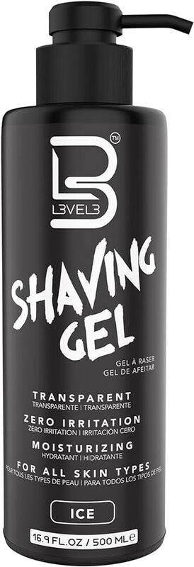 L3vel3 Shaving Gel Ice 500 Ml