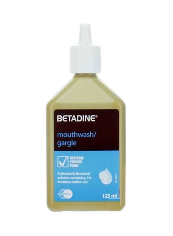 Betadine Mouthwash, 125ml