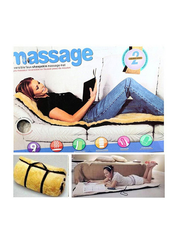 9 Motor Heat Full Body Massage Mat, 1 Piece