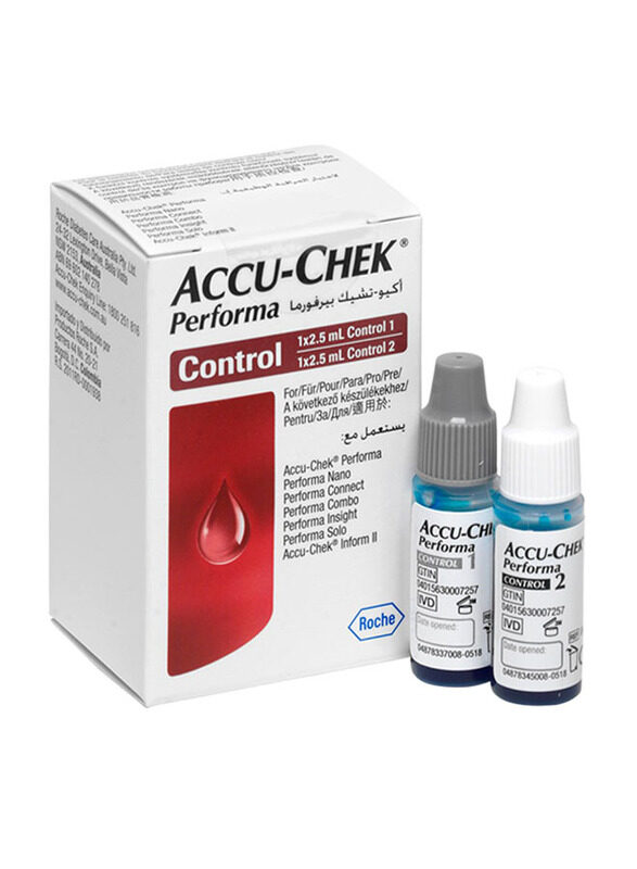

Accu-Chek Performa Control Solution, 2 x 2.5ml