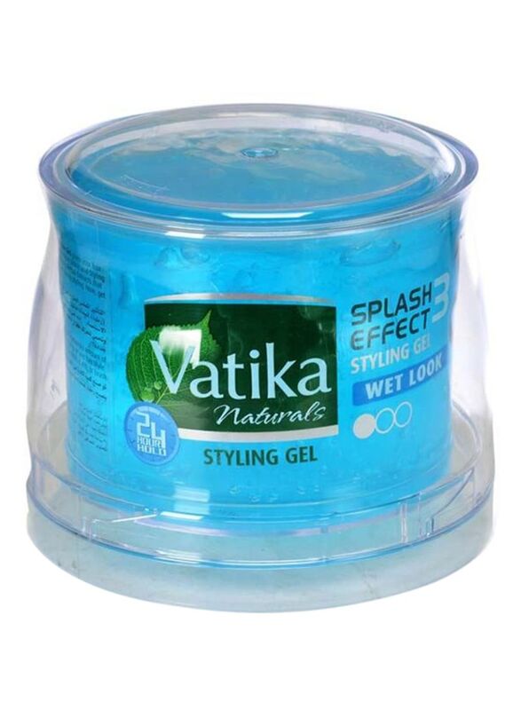 Vatika Naturals Splash Effect Wet Look Styling Gel, 250ml