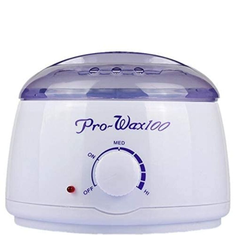 Pro Wax 100 Hot Wax Warmer Hair Removal, White