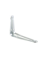 Ace 130mm Zinc Heavy Duty Shelf Bracket, Silver