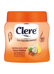 Clere Cocoa Butter Body Cream, 500ml