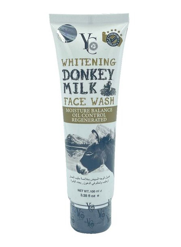 Yong Chin Whitening Donkey Milk Face Wash, 100ml