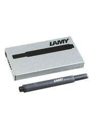 Lamy 5-Piece Fountain Pen Ink Cartridges, Black