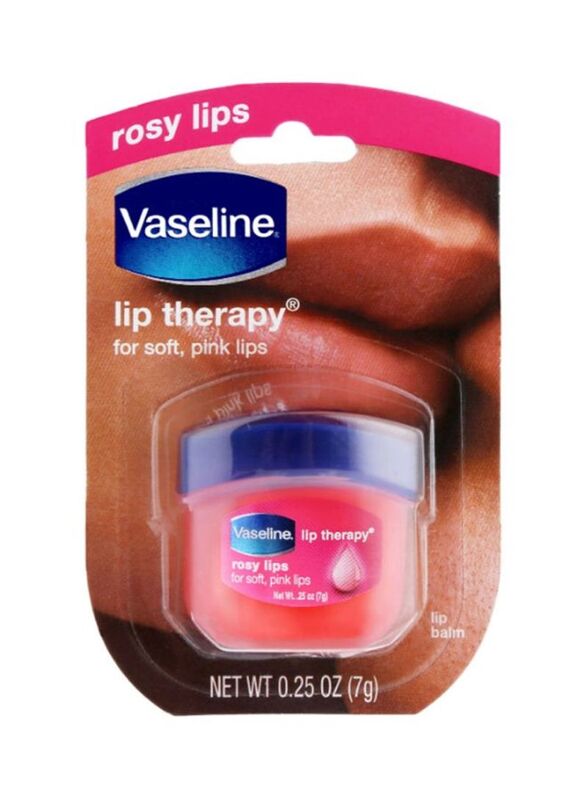 Vaseline Lip Therapy Rosy Lips Balm, 7g, Red