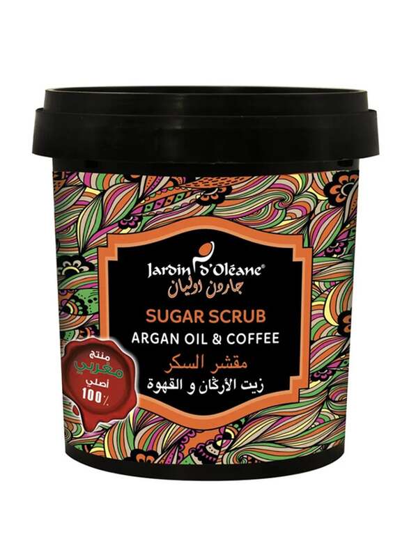 Jardin d'Oleane Sugar Scrub with Argan Oil and Coffee, 600gm