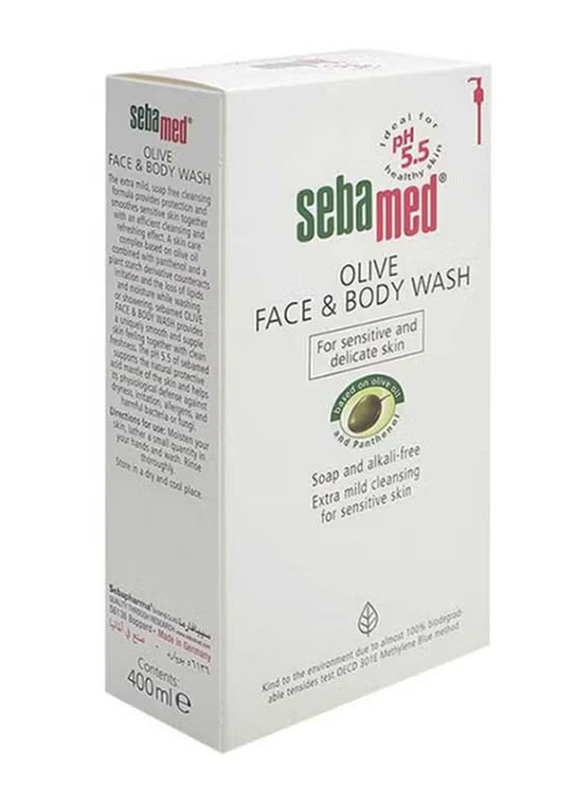 Sebamed Olive Face And Body Wash, 400ml