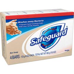 Safeguard Antibacterial Deodorant Soap, 2 x 16oz