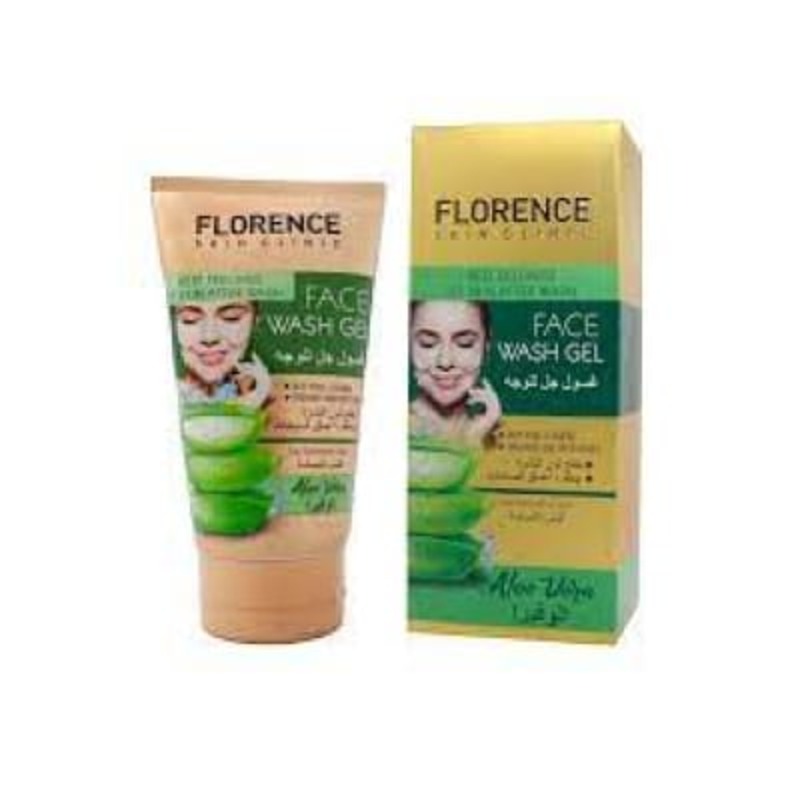 FLORENCE-Face Wash Gel with Aloe Vera 