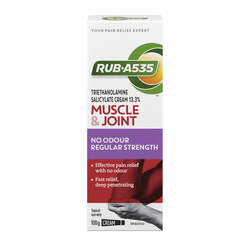 RUB A535 REGULAR STRENGTH 13.3% CREAM 100G