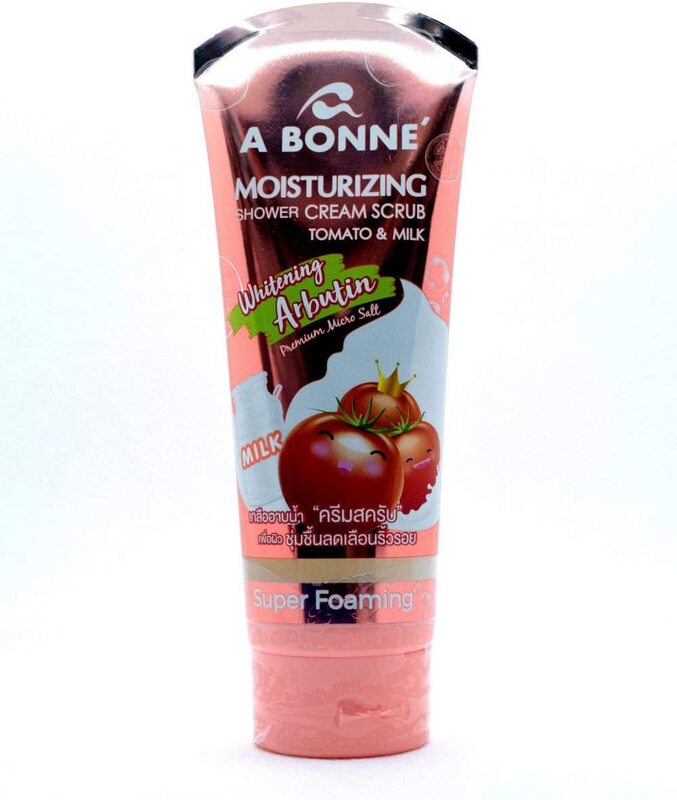 A Bonne Tomato and Milk Moisturizing Shower Cream Scrub, 350gm