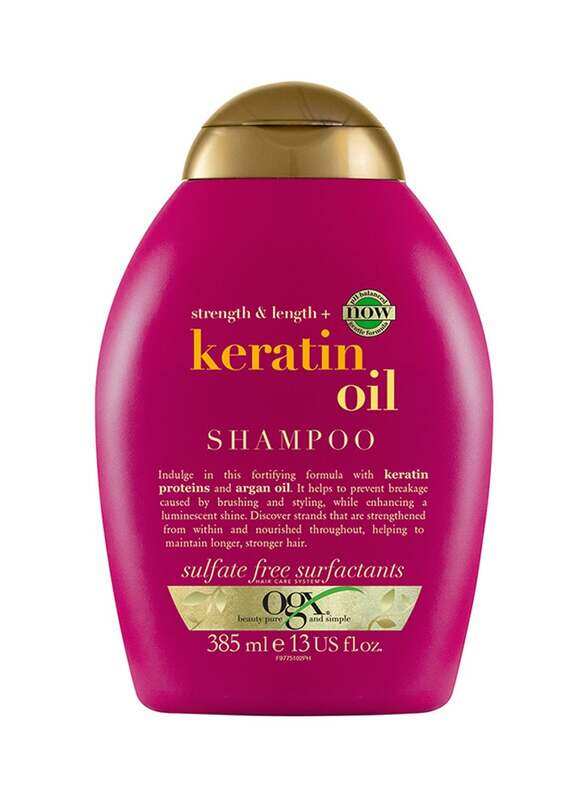 

Ogx Anti-Breakage Keratin Oil Shampoo for All Hair Types, 385ml