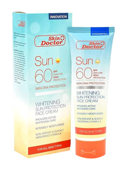 Skin Doctor Whitening Sun Protection SPF 60 Face Cream, 125ml